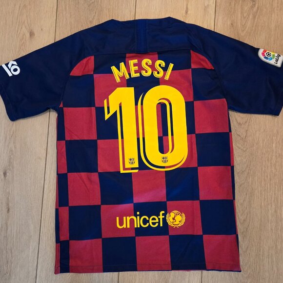 MESSI BARCELONA NIKE JERSEY MENS - Picture 2 of 6